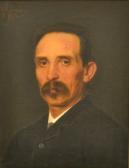 MARASCHINI Giuseppe 1839-1881,RITRATTO MASCHILE,Poggio Bracciolini IT 2016-05-13