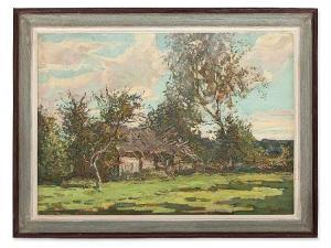 MARATSCHKIN Alexej 1900-2000,Landscape with Farm,1993,Auctionata DE 2015-01-30