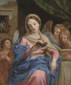 MARATTA Carlo 1625-1713,The Virgin with Angels,Christie's GB 2007-07-04