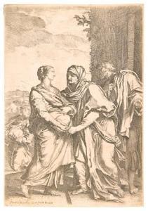 MARATTA Carlo 1625-1713,The Visitation.,Swann Galleries US 2009-04-30