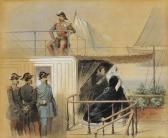 MARC Jean Auguste,« L'Empereur Napoléon III et l'Impératrice Eugénie,1860,Osenat 2010-06-13