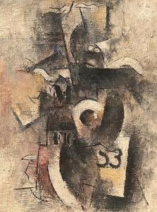 MARC Robert 1943-1993,Cubist Abstract Composition,Burchard US 2018-01-28