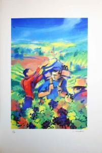 MARCHAND Andre 1877-1951,Les vendanges,Artprecium FR 2018-07-12