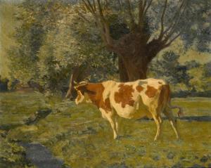 MARCHAND Andre 1877-1951,Vache au ruisseau,1919,Rossini FR 2023-03-30