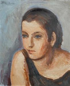 MARCHAND Jean 1907,Portrait of a young woman,Bonhams GB 2010-09-21