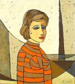 MARCHAND Philippe 1900-1900,Untitled (Woman in Orange),Bonhams GB 2007-10-21