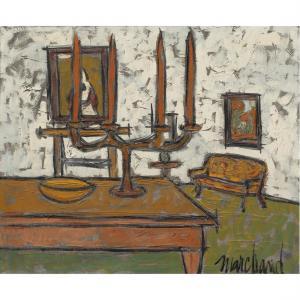 MARCHAND Phillipe,Interior Scene,Clars Auction Gallery US 2023-11-16