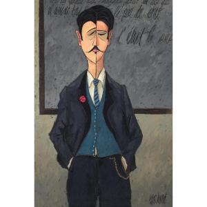 MARCHAND Phillipe,Portrait of a man with his hands in his pockets,1968,Bonhams GB 2024-03-12