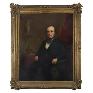 MARCHANT Edward Dalton 1806-1887,Portrait of James Thompson (1806-1874),Freeman US 2018-11-14