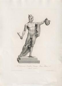 MARCHETTI Domenico 1780-1844,Der triumphierende Perseus,1813,Galerie Bassenge DE 2022-06-01