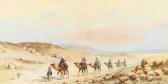 MARCHETTINI Emilio 1800-1900,The camel train at dusk,Christie's GB 2011-10-04