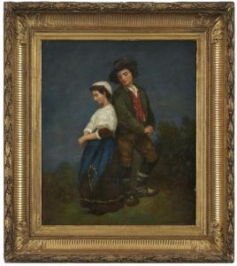 MARCO,Junges Paar in Tiroler Tracht,1890,Dobritz DE 2024-03-09