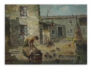 MARCON Giorgio 1924,Cortile in Brianza,Borromeo Studio d'Arte IT 2023-02-15
