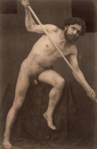MARCONI Gaudenzio 1841-1885,Male nude study,1875,Galerie Bassenge DE 2023-12-06