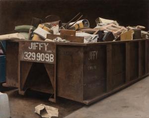 MARCOTE CARLOS 1950,Dumpster,1976,Hindman US 2023-10-26