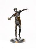 MARCUSE Rudolf 1878-1929,A bronzefigure of a discus thrower,Bonhams GB 2008-09-30