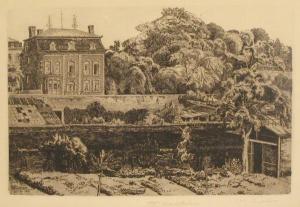 MARECHAL Francois 1861-1945,Les Jardins,1918,Lhomme BE 2013-05-25