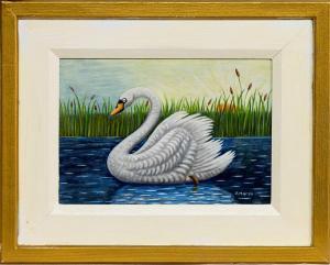 MAREK Jerzy 1925-2014,THE SWAN,2003-04,McTear's GB 2024-02-15