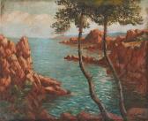 MARENGO Paul 1900-1900,'Nice' - An den Klippen von Nizza,Hargesheimer Kunstauktionen DE 2014-03-14