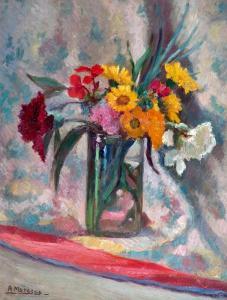 MARESCA ARTURO 1893-1966,"FLORES".,Galeria Arroyo AR 2011-10-06