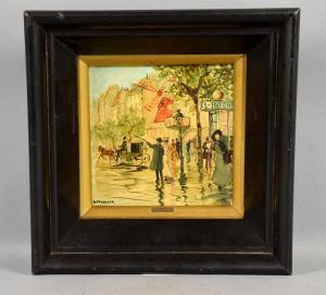 MARESCA ARTURO 1893-1966,Paris street scene,Dargate Auction Gallery US 2016-10-09