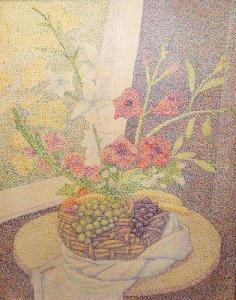 MAREVNA Marie Vorobieff 1892-1984,Nature morte au bouquet de fleurs et à la ,1961,Tradart Deauville 2010-08-19