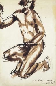 MARFFY Odon 1878-1959,Nude, around 1910,1910,Kieselbach HU 2006-12-15