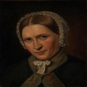 MARGRETHE WITTUSEN Laura 1828-1916,Snedker konen i Skødstrup,Bruun Rasmussen DK 2014-11-24