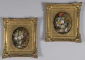MARGRY Antoine 1800-1800,Bouquets de fleurs dans des vases,1846,Etienne de Baecque FR 2020-06-30