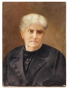 MARIA MARQUES GARCIA Josep 1862-1936,Retrato de señora,1932,Arce ES 2021-07-06