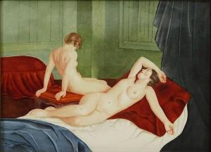 MARIA SALDARRIAGA 1954,"Two Nudes",Kodner Galleries US 2015-03-25