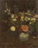 MARIA Schmersahl KIOBE 1875-1951,Blumenstilleben mit einem Sommerstrauß in der Vase,Satow 2007-04-21