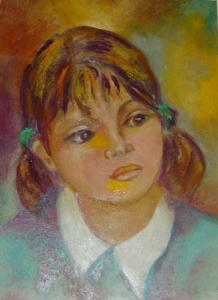 MARIAN PAUPARD Andrée 1915,Portrait d'une jeune fille,Millon & Associés FR 2004-07-05