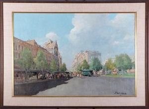 MARIANI Marius 1900-1900,City Scene,Gray's Auctioneers US 2014-04-30