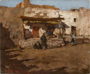 MARIANI Pompeo 1857-1927,A North African street,Sotheby's GB 2024-04-10
