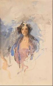 MARIANI Pompeo 1857-1927,Figura di donna,Porro & C. IT 2011-05-31