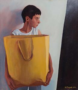 MARIC Nenad,Yellow Bag,2012,Palais Dorotheum AT 2014-04-15