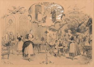 MARIE Adrien E 1848-1891,À la ville et à la campagne,Rossini FR 2023-01-11