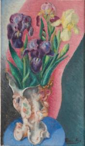 MARIE ALIX Alice 1900-1900,Bouquet d\’iris,Joron-Derem FR 2017-06-23