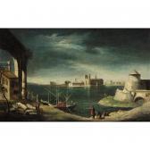 MARIESCHI Michele 1710-1743,a venetian capriccio of the lagoon,Sotheby's GB 2003-12-09