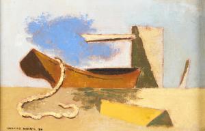 MARIL Herman 1908-1986,Boat and Sand,1936,Skinner US 2024-02-07