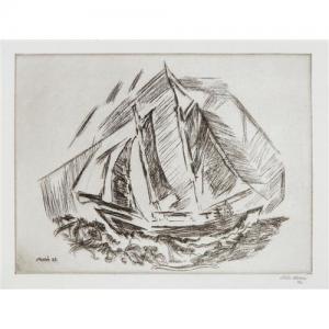 MARIN John 1870-1953,Sailboat,1932,Phillips, De Pury & Luxembourg US 2017-04-18