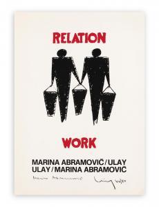 Marina Abramovic # Ulay 1976,Relation Work,Borromeo Studio d'Arte IT 2023-05-29