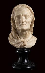 MARINALI Orazio il Vecchio 1643-1720,Busto di donna anziana,Bertolami Fine Arts IT 2019-11-21