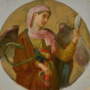 MARINELLI Gaetano 1838-1924,Allegoria della Prudenza,Galleria Pananti Casa d'Aste IT 2021-03-26