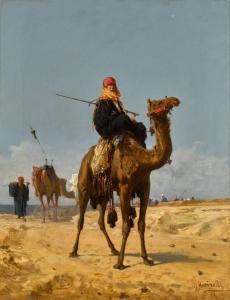 MARINELLI Vincenzo 1820-1892,Bedouins in the Desert,Sotheby's GB 2022-10-25