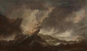 MARINI Antonio 1788-1861,Ships at high sea,Galerie Koller CH 2015-09-16
