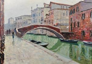 MARINO Bepi 1903-1975,A Canal Scene in Venice,John Nicholson GB 2019-12-18