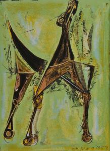 MARINO Nino 1929,Abstrahiertes Pferd,1953,Allgauer DE 2018-04-19