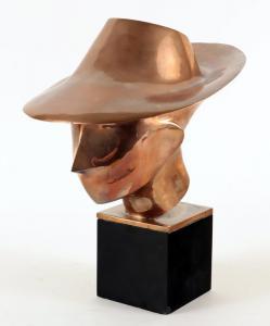 MARINSKY Harry 1909-2008,Man with Hat,Kamelot Auctions US 2021-10-26
